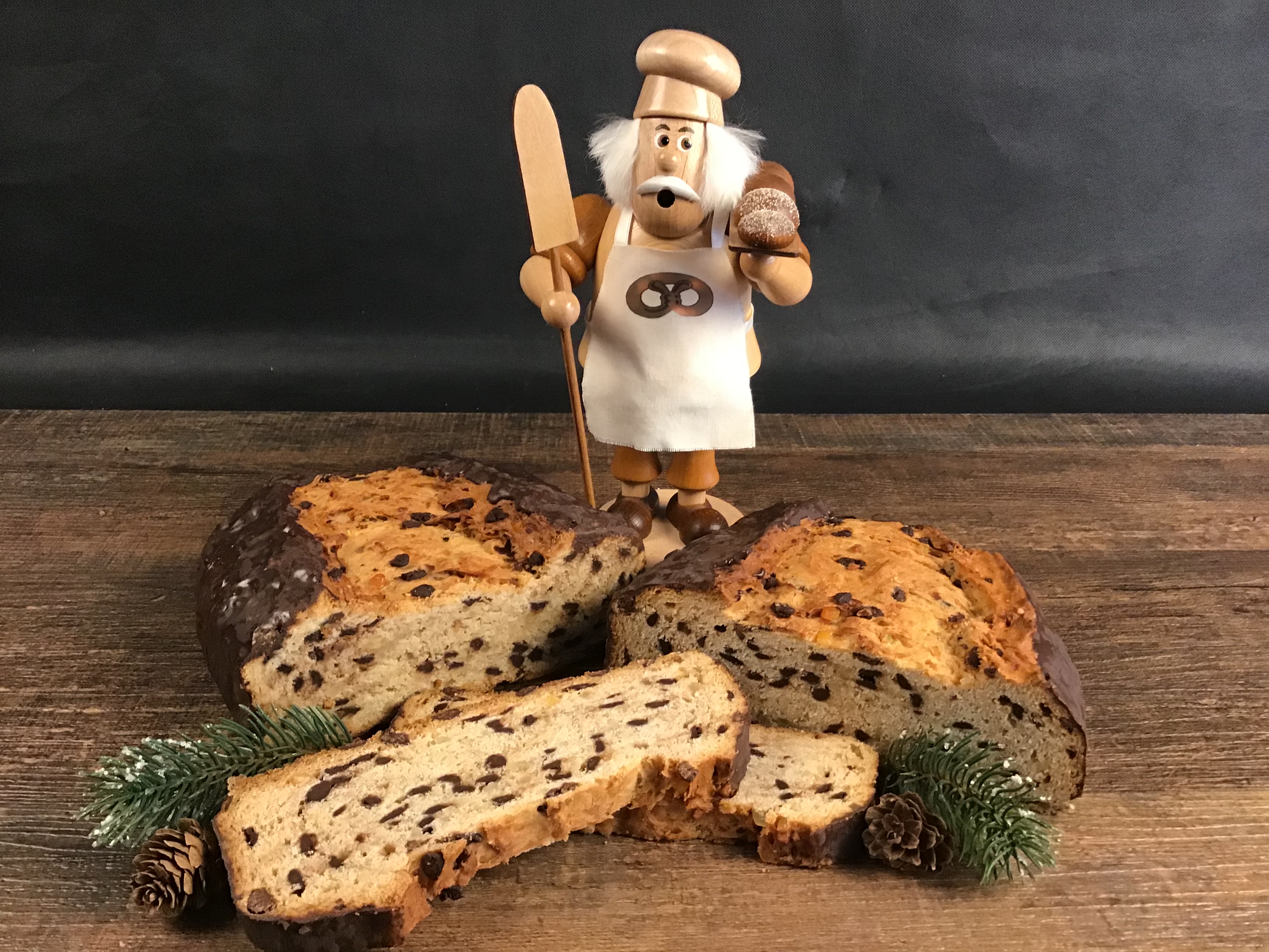 halber Schokostollen 750g 