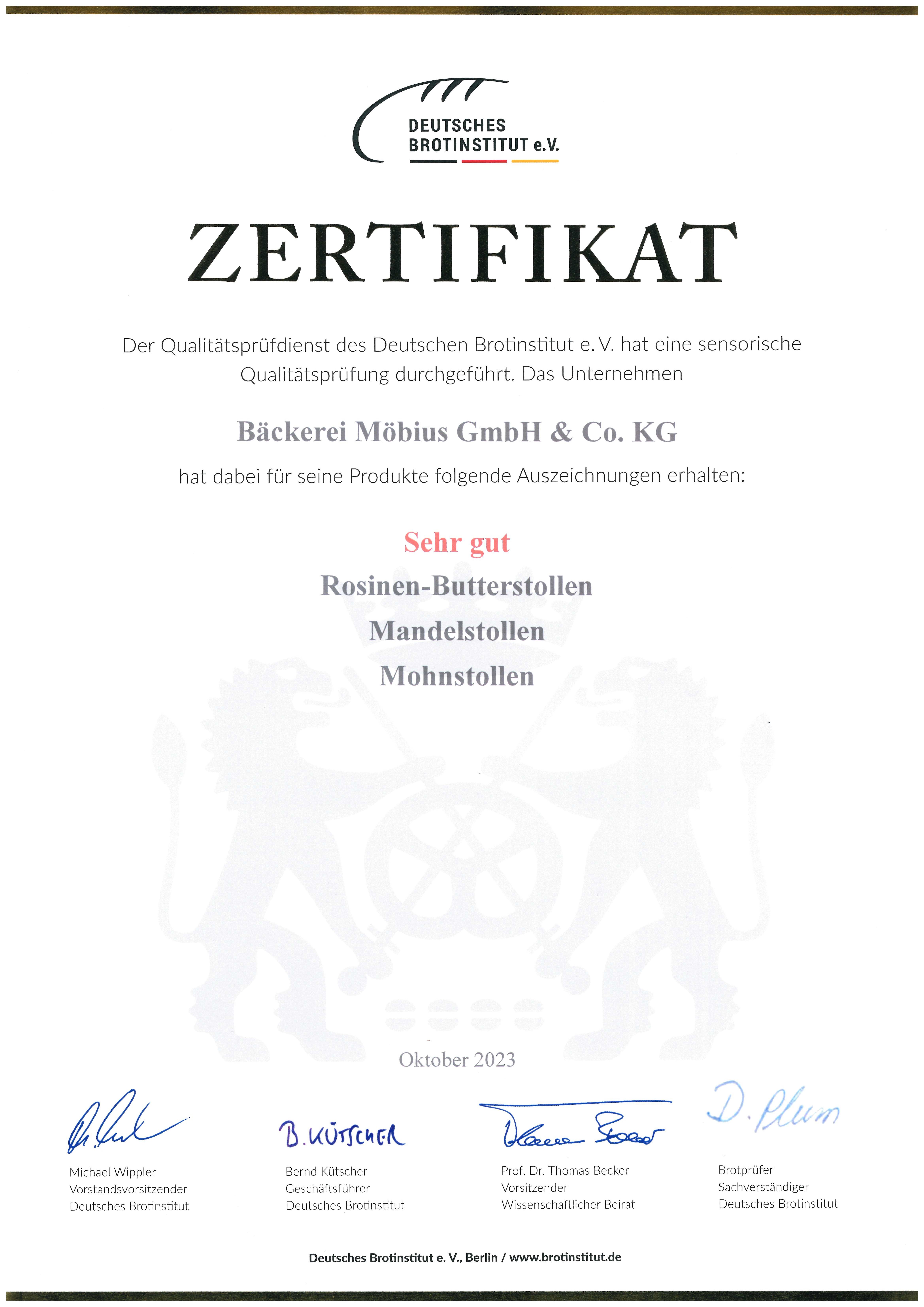 halber Rosinenstollen 750g 