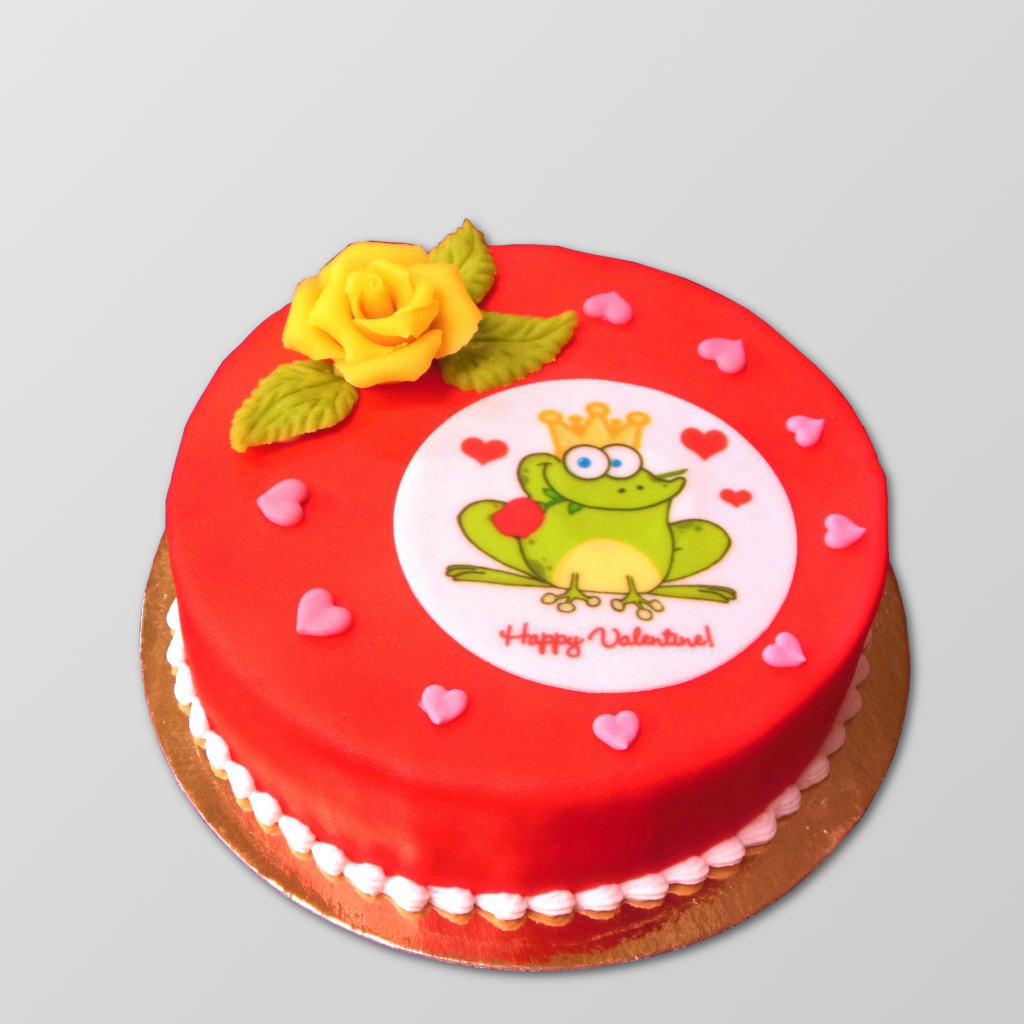 S60 Valentinstorte mit Froschkönig