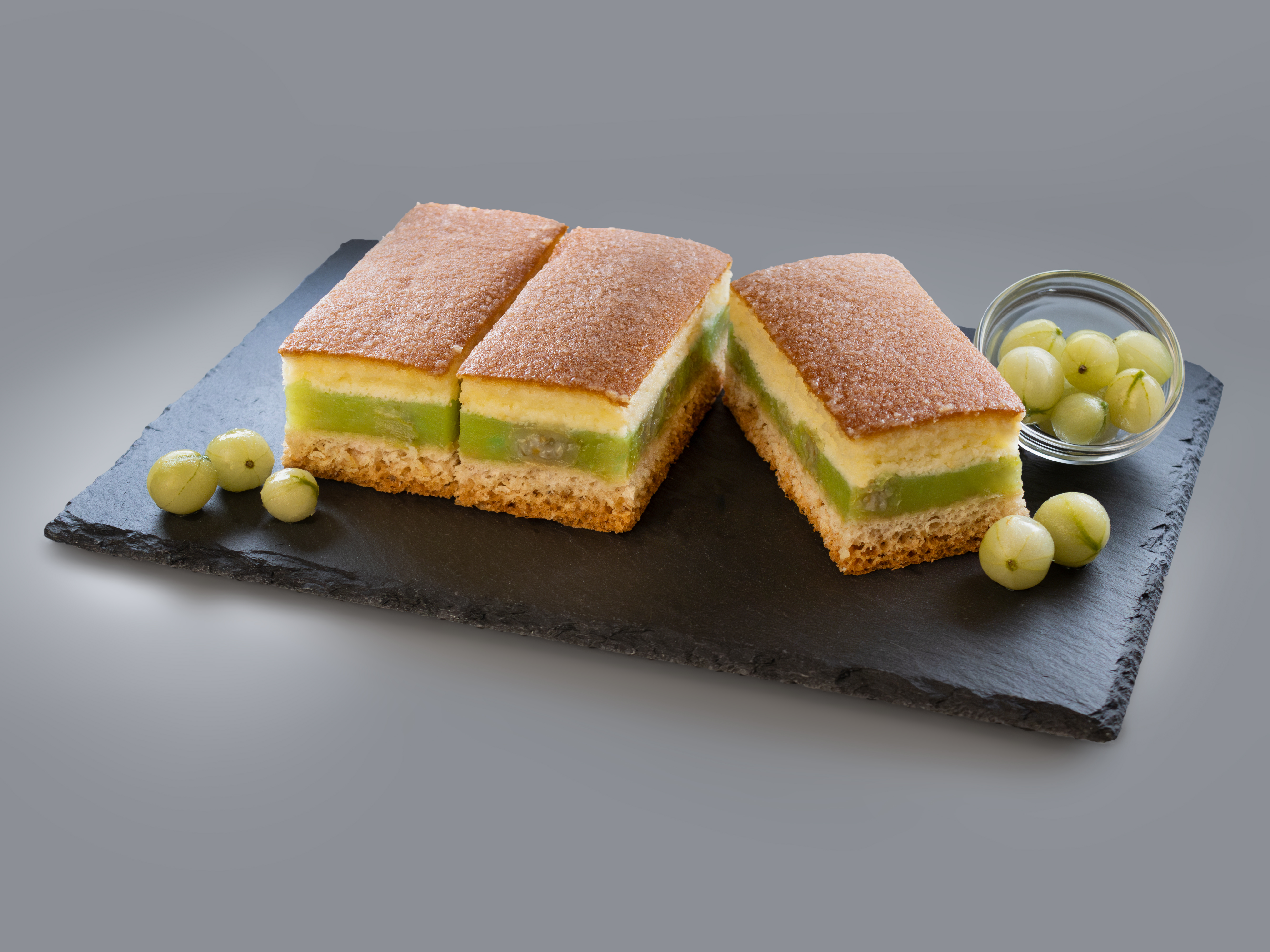 Stachelbeerkuchen mit Eierschecke - nicht dauerhaft im Sortiment