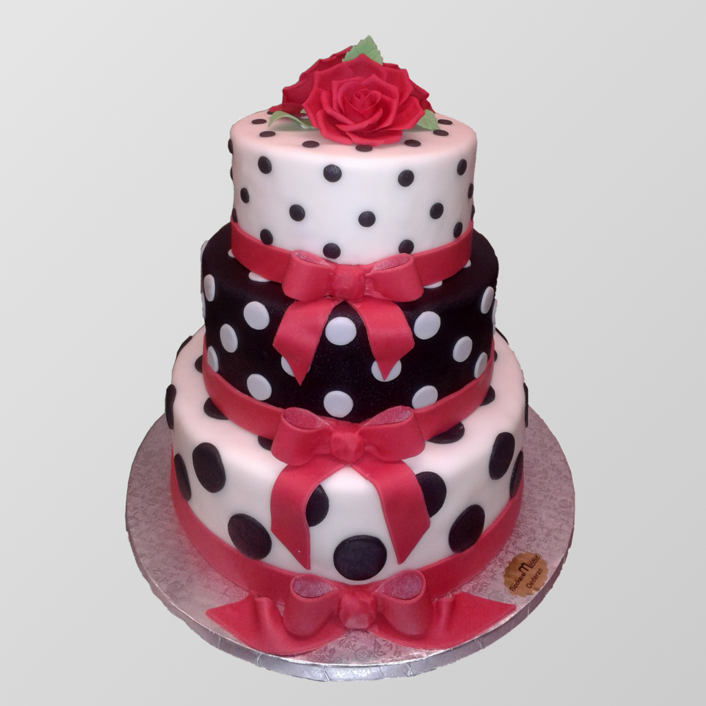 HA35 Hochzeitstorte "Rockabilly"
