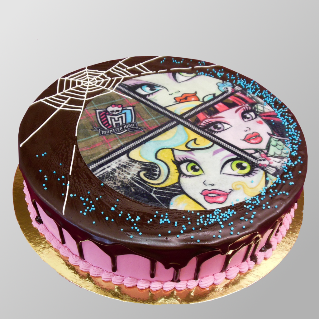 G49 Geburtstagstorte "Monster High"
