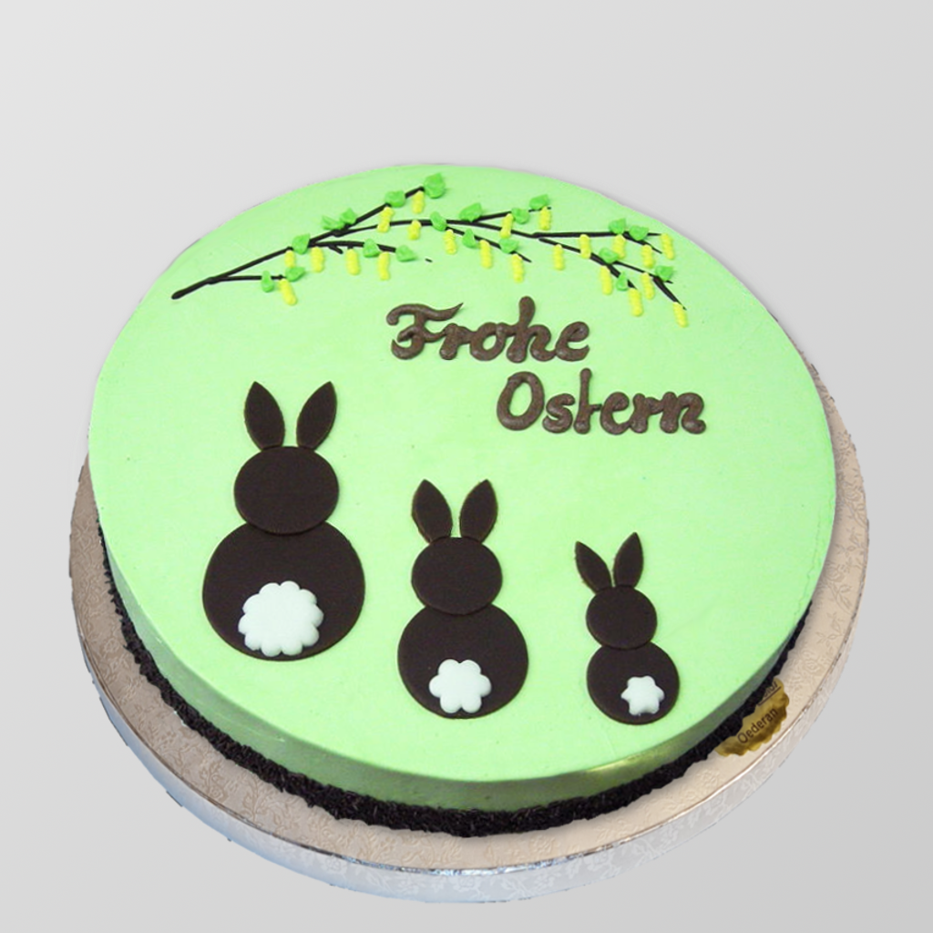 O10 Ostertorte mit Hasen