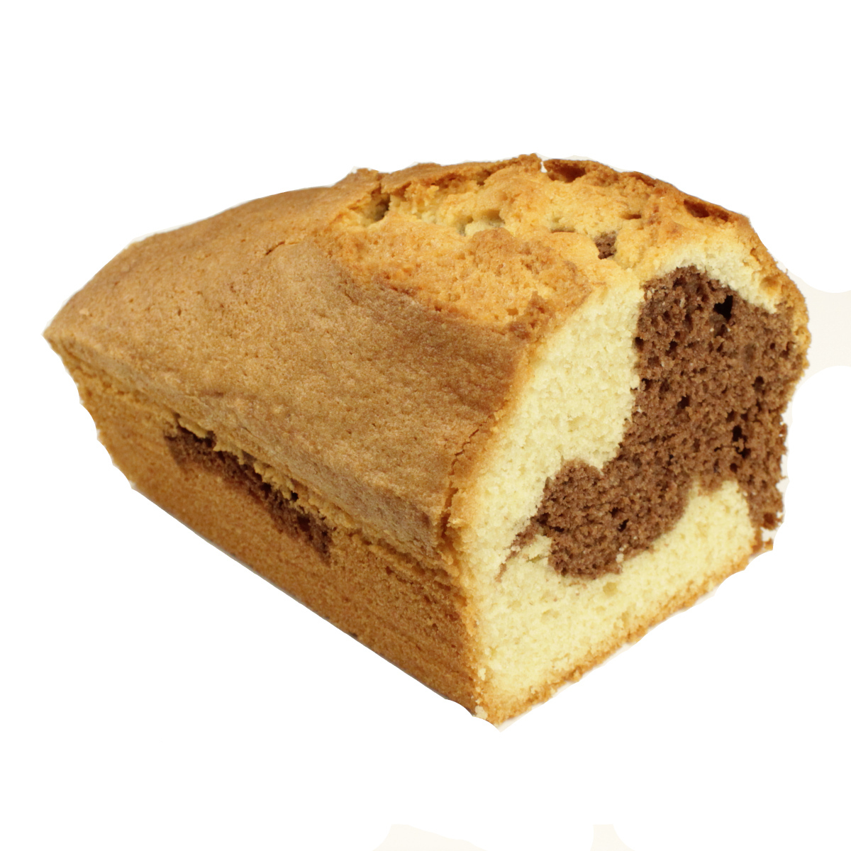 Marmorsandkuchen halb 