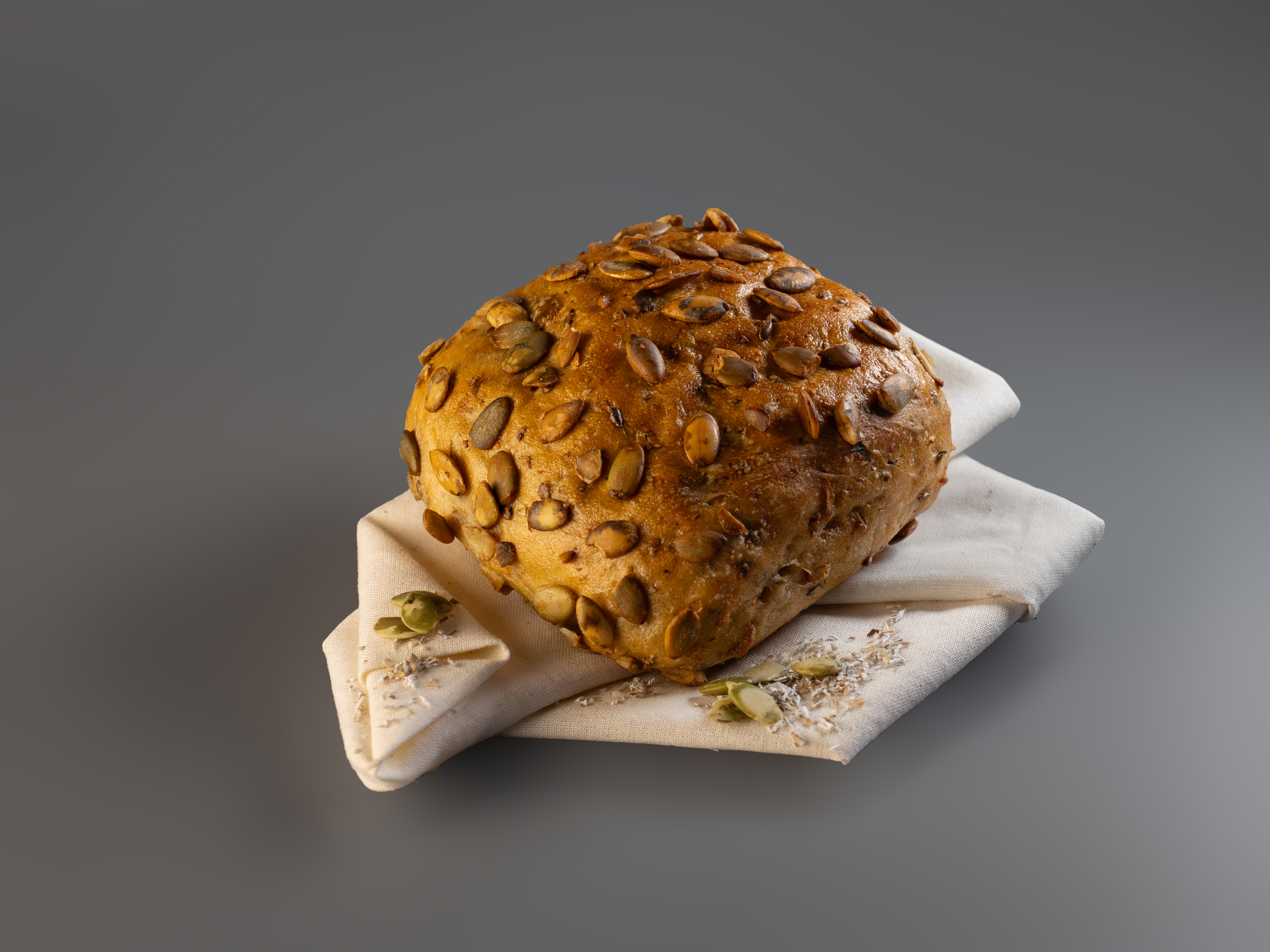 Kürbiskernbrötchen