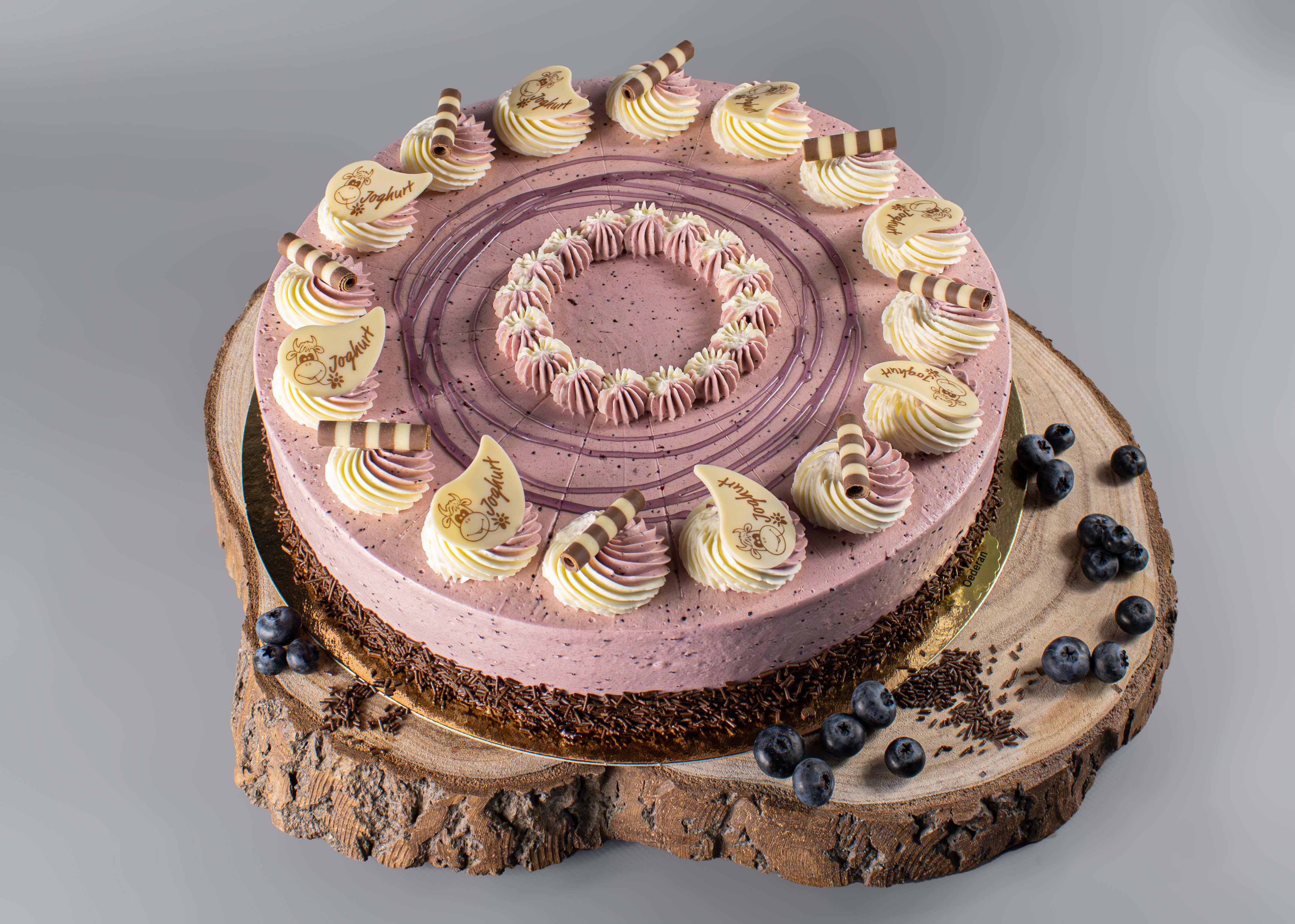 Heidelbeer-Joghurtkrem-Torte