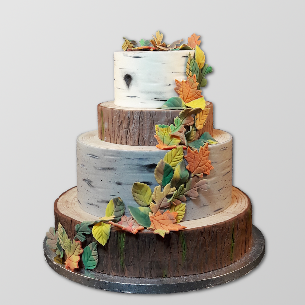 HA42 Hochzeits- Aufsatztorte "Herbst"