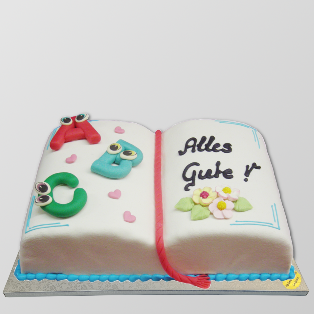 SA9 Schulanfangstorte "Buch"