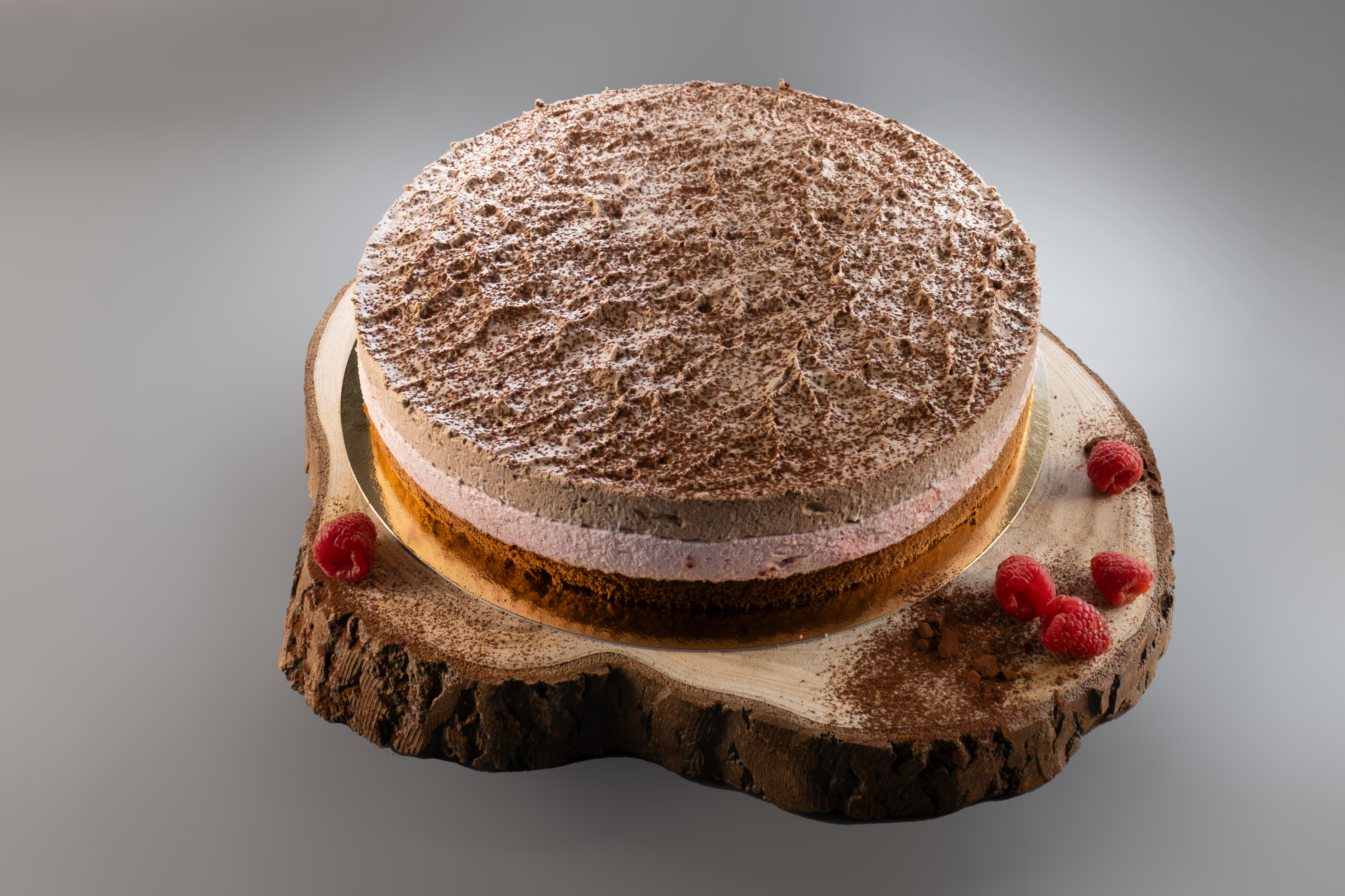 Schoko-Himbeer-Sahnetorte