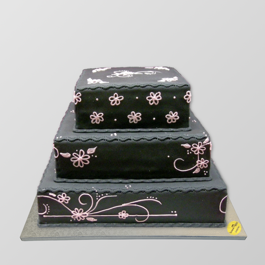 HA16 Aufsatztorte in Schwarz